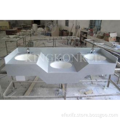 OEM Artificial Stone Commercial Countertop/Wash Basin/Vanit